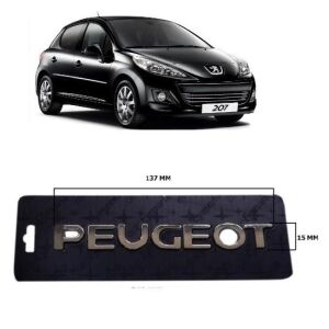 BAGAJ KAPAK YAZISI ( PEUGEOT ) 207 2003- 8665.PW