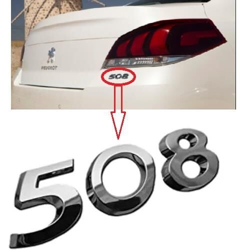 BAGAJ KAPAK YAZISI ( 508 ) PEUGEOT 508 2010-2015 8666CY