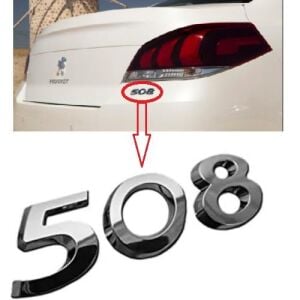 BAGAJ KAPAK YAZISI ( 508 ) PEUGEOT 508 2010-2015 8666CY