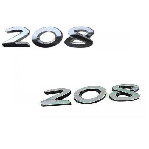 BAGAJ KAPAK YAZISI ( 208 ) PEUGEOT 208 2012-2019 9673873080-98064511VD