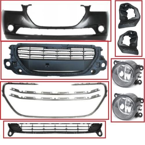 ÖN TAMPON KOMPLE DOLU SİS FARLI PEUGEOT 301 2012-2017 1608715680