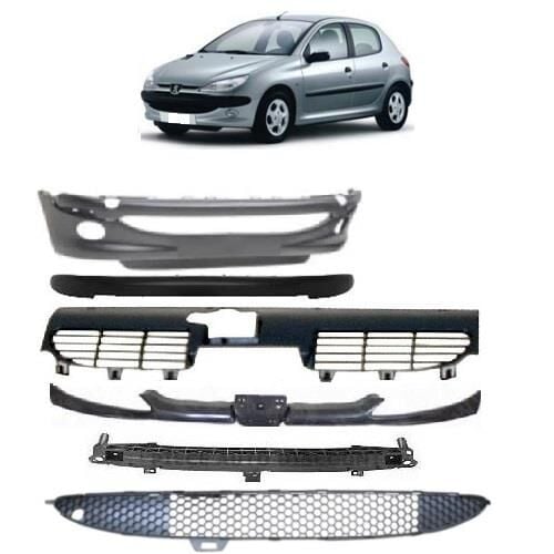 ÖN TAMPON ( DOLU FULL SET ) PEUGEOT 206 2001-2009 SİS FARLI