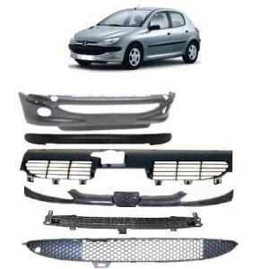 ÖN TAMPON ( DOLU FULL SET ) PEUGEOT 206 2001-2009 SİS FARLI